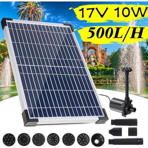 Solar Power Water Pump Solar Panel Fountain Bird Fountain Water Floating Fountain Pond Garden Patio Decor Lawn Decoration