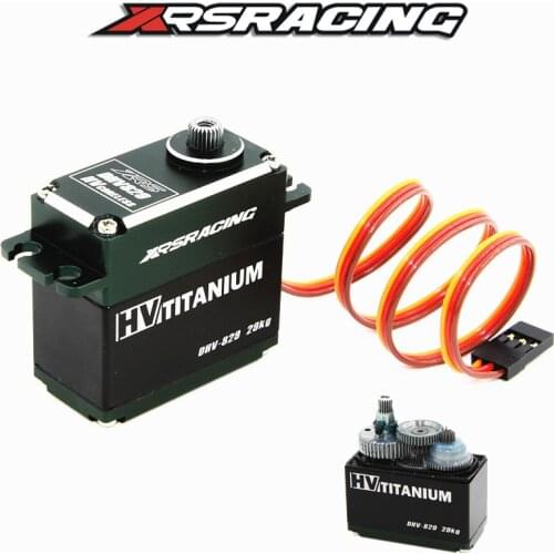 XRSRACING HV 6.0-8.4V 0.09s 29KG Titanium alloy gear ipx8 waterproof Buggy drift Monster truck Crawler Scale Truggy