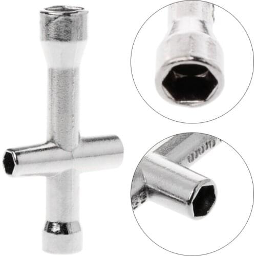 1/10 1/16 1/18 80132 Small Sleeve Hex Cross Wrench Maintenance Tool for HSP Redcat HPI Wltoys RC Model