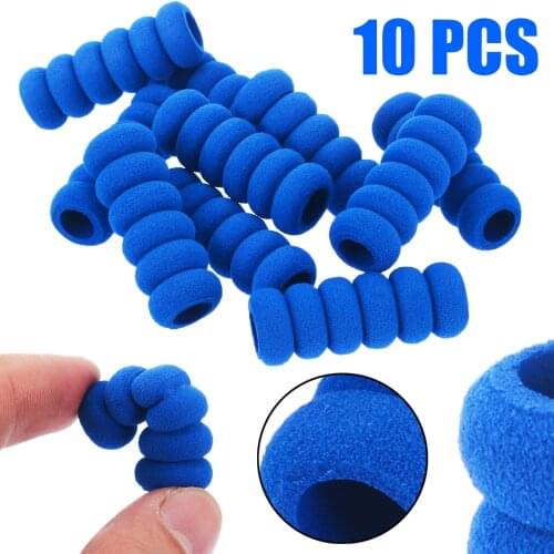 New 10pcs/set Diamond Painting Tools Drill Pen Grip Anti-slip Pen Sleeve Accessory Sponge Rhinestone Mosaic Point Pen Cover