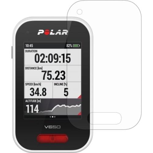 3x Clear LCD Screen Protector Cover Shield Film Skin for Bycicle GPS Polar V650 Road/Mountain Bike Cycling Computer Accessories