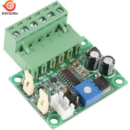 DC 0-5V/0-10V to 0-100% Analog Input Voltage to PWM Signal generator PLC AD Converter Module PNP-PWM/NPN-PWM 5V 24V Level output