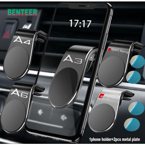 Car phone sticker Allroad Sport Racing Car interior sticker for for Audi sline A1 A3 A4 A5 A6 A6L A7 A8 Q3 Q5 Q7 TT S RS