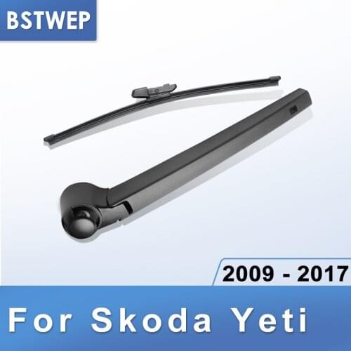 BSTWEP Rear Wiper & Arm for Skoda Yeti 2009 2010 2011 2012 2013 2014 2015 2016 2017