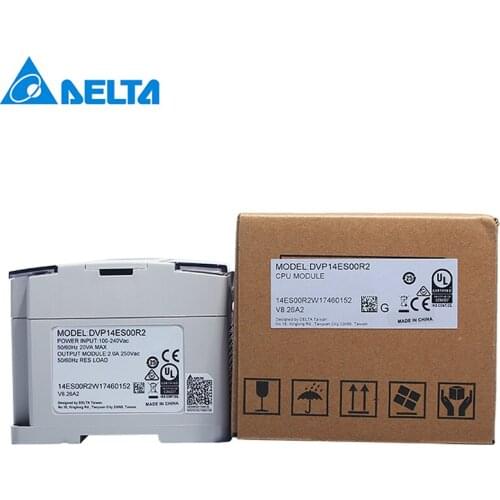 Delta programmable controller, DVP-ES relay output Transistor output, Delta PLC, DVP14ES00R2 DVP14ES00T2, PLC
