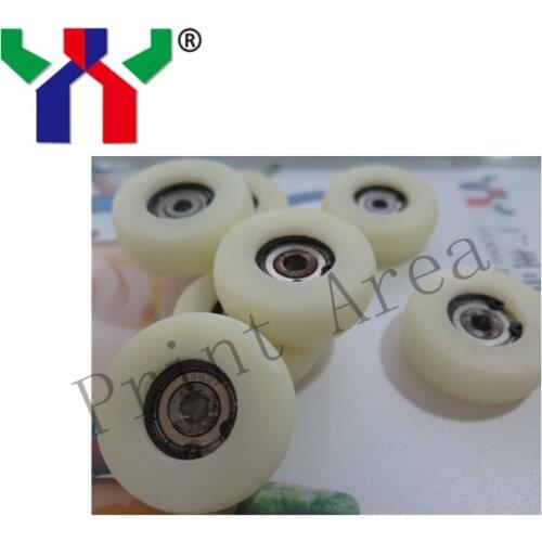 Good standard Paper Wheel Cutter Copper Core Pinch Roller Size: 45*6*15mm,4pcs/bag