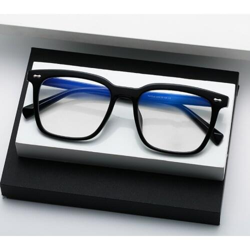 JackJad Vintage Square Rivets Style Anti Blue Ray Unisex Eyewear Frame Fashion TR90 Frame Computer Glasses Eyeglasses TR8949