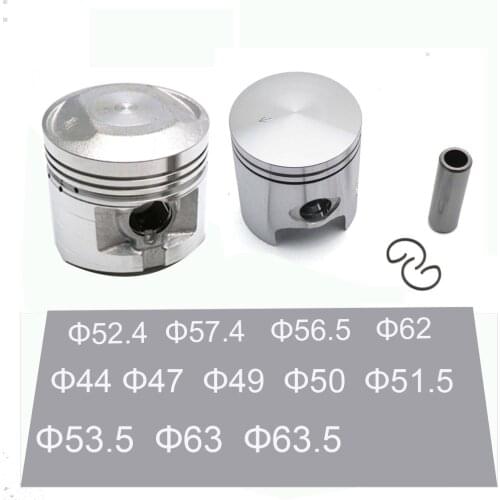 Motorcycle Piston Set for Yamaha Jog Minarelli 1PE40QMB GY6 CG 125 150cc 70 100 Scooter ATV Moped Big Bore Parts