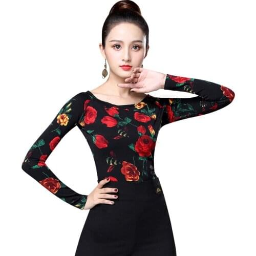 Latin dance costumse sexy latin dance tops for women latin dancing jacket National Standard Dance wear S-3XL