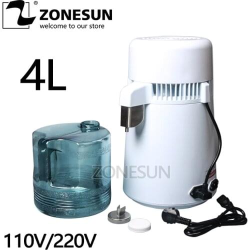 ZONESUN Home Distilled Water Machine Distilled Water Machine Distilled Water Equipment Distilled Water Apparatus