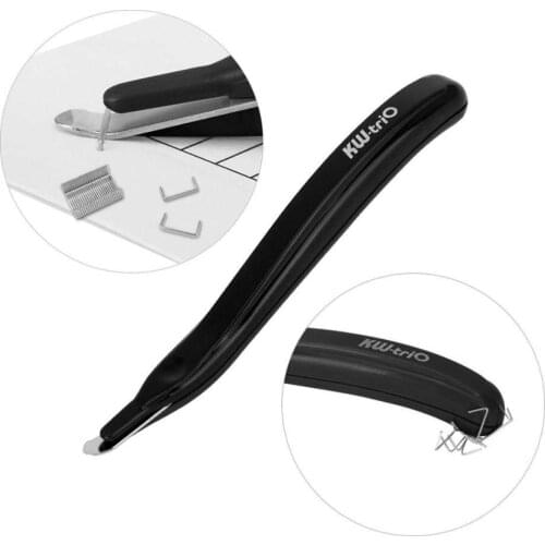 Fromthenon Metal Comfortable Staple Remover Magnetic Head Easy Universal Needle Remover Office Pholstery Tools School Supplies