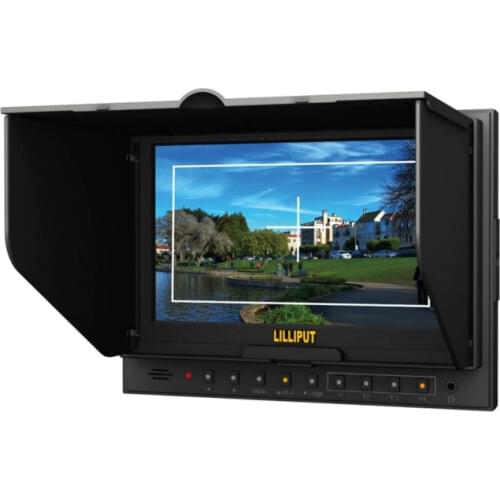 LILLIPUT 5D-II/P 7" Camera Field Monitor with HDMI input Advanced Functions Peaking Filter, False Colors, Exposure, Histogram