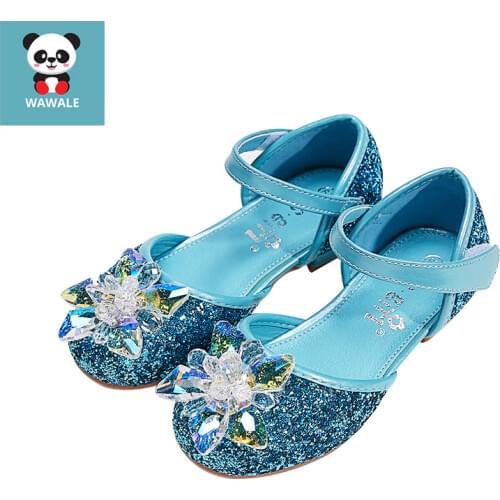 2020 New arrival Ellisa Crystal Sandals for Girls Frozen Princess Shoes Dancing Fashion Child Attractive Kids