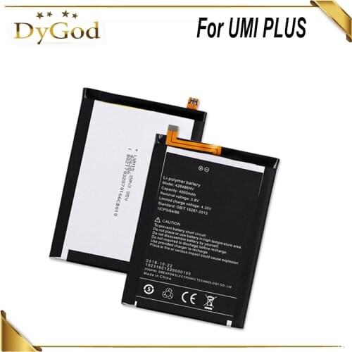 New 4000mAh Battery For UMI PLUS Bateria Batterij Accumulator AKKU For For Umi Plus E