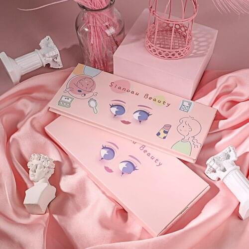 Miss Peach Ten Color Eyeshadow Palette Fine Powder Long Lasting Dynamic Peach Full of Vitality Eye Shadow Makeup