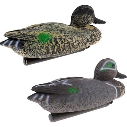 XPE Lifelike Duck Decoy Floating Duck Decoy Female/Male Duck Decoys with Weighted Keel for Fields Farm Hunting Fishing Shooting