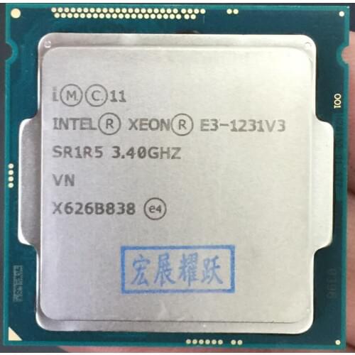 Intel Xeon Processor E3-1231 V3 E3 1231 V3 Quad-Core Processor LGA1150 Desktop CPU 100% working properly Desktop Proces