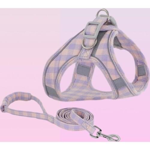 Adjustable Dog Harness Small Medium Dogs Products Pet Walking Lead Leash Set York Pug Chihuahua Dog Accessories Bull Terrier