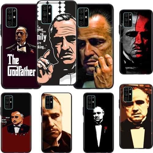 Scarface Godfather Silicone Cover For Huawei Honor 10i 10 9C 9A RU 9X 9N 9S 9 Pro Lite Play 3E V9 Black Phone Case