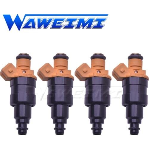 WAWEIMI 4 Pieces Fuel Injector OE 33007127 For 87-98 Jeep Cherokee Wrangler Comanche 4.0L New Car Accessories