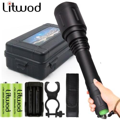 XHP70.2 The Most Brightess Led Flashlight Litwod Adjustable Aluminum Zoom Waterproof IPX6 Power 2pcs 18650 Battery Torch Lantern