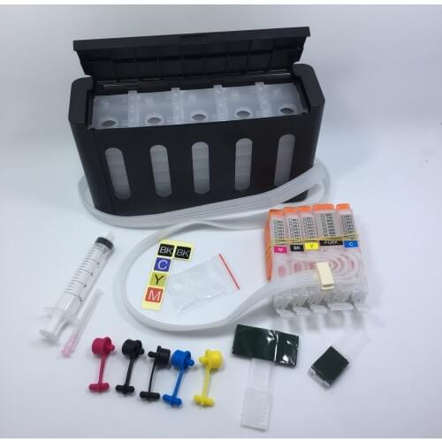 YOTAT 5color CISS ink cartridge PGI-650 CLI-651 for Canon PIXMA IP7260 MG6360 MX726 MX926 MG7160 MG6460 MG5560 printer