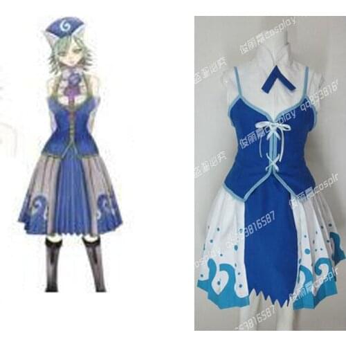 2016 FAIRY TAIL Juvia Lockser Cosplay Costume Custom Made