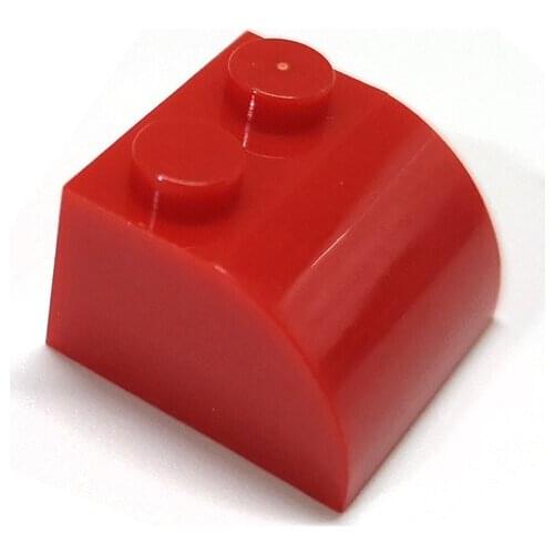 70PCS/lot DIY Building Blocks Circular Arc 1x2 Special accessories Bricks Size Compatible With lego kids Toys Educational