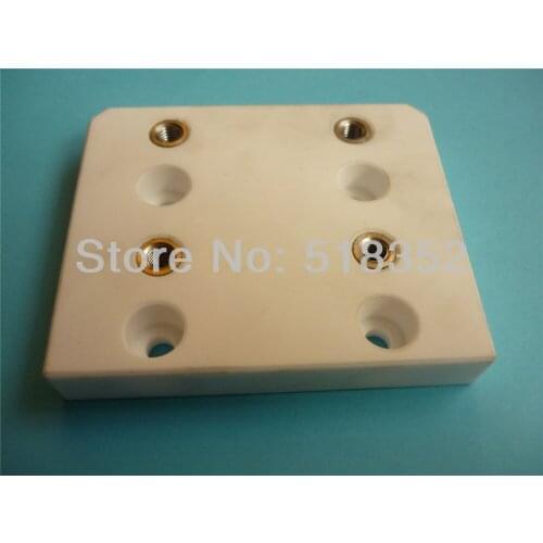 Accutex LT302 Ceramic Insulation Board, Isolation / Isolator Plate Lower L76mmx W64mmx T12mm for WEDM-LS Machine Parts