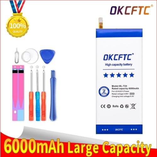Original BL-T24 6000mAh Battery For LG K220 X Power k220ds k220dsk k220dsz k220y k220z ls755 Phone+Home Delivery
