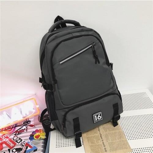 Large Backpacks Men High School Bag for Boys Teen Student Bagpack Black Waterproof Nylon Casual Rucksack Big Back Pack Male 2021