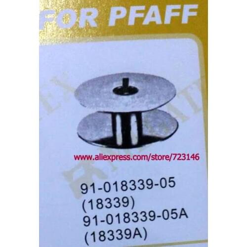 #91-018339-05 #10079 #18339 Bobbin case + 4 bobbins Set for Pfaff Sewing Machine pfaff parts #91-018339-05A #10079 #18339A