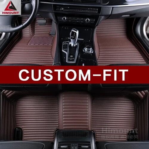 Custom made car floor mats for Audi A6 C5 C6 C7 A4 B6 B7 B8 Allroad A7 A8 A8L Q3 Q5 Q7 3D car-styling carpet liners