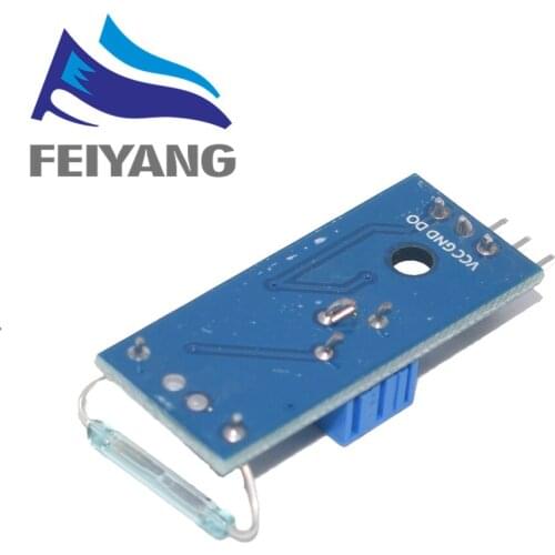 Reed Sensor Module Magnetron Module Reed Switch MagSwitch For Arduino Digital Switch Output DC 3.3V-5V Wide Voltage