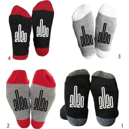 Unisex Novelty Cotton Crew Socks Funny Middle Finger Jacquard Mid Tube Hosiery