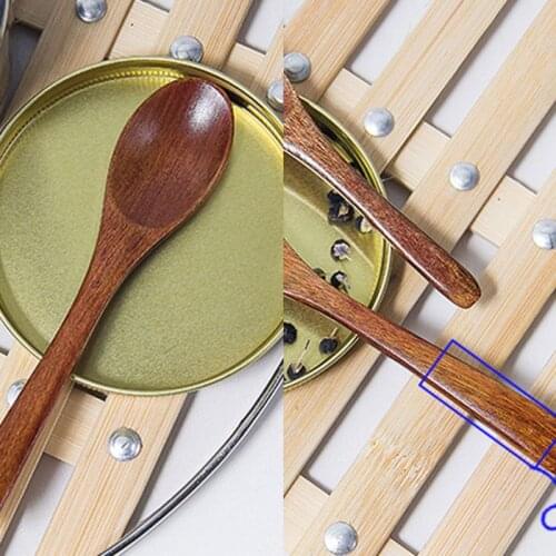 Hot Kitchen Wooden Honey Spoon Creative Seasoning Spoon Coffee Stirring Spoons Household Tableware Supplies