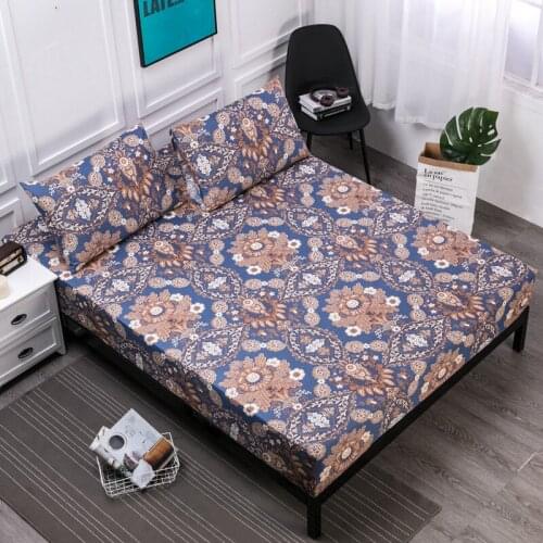 Bed sheet Waterproof sheets Printed dustproof bed cover new material high quality bed sheet