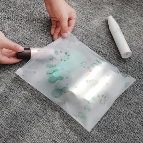 3 Pcs PVC Transparent Packing Organizer Portable Cosmetic Makeup Storage Pouch Waterproof