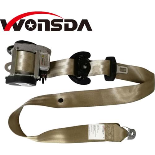 Car Safety Belt Assembly fit for VW Sagitar 3 Points Seat Belt Assembly Adjustable Front Seat Belts