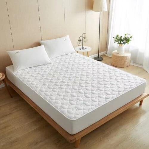 Anti Dust Mite Quilted Mattress Cover Single King Size Customized All-inclusive Bed Protector Cover Not Including Pillowcase