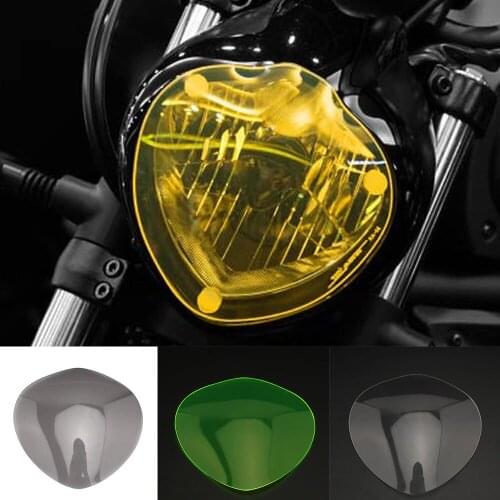 For KAWASAKI Vuluscan S VN650 VN 650 2015-2019 2018 2017 Motorcycle Front Headlight Screen Guard Lens Cover Shield Protector