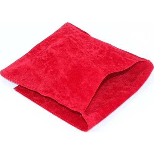 10pcs/lot 6*6cm Custom Logo Printed Velvet Pouch 3 Colors Packaging Jewelry Gift Jewelry Pouch Bracelet Bag Necklace Pouch