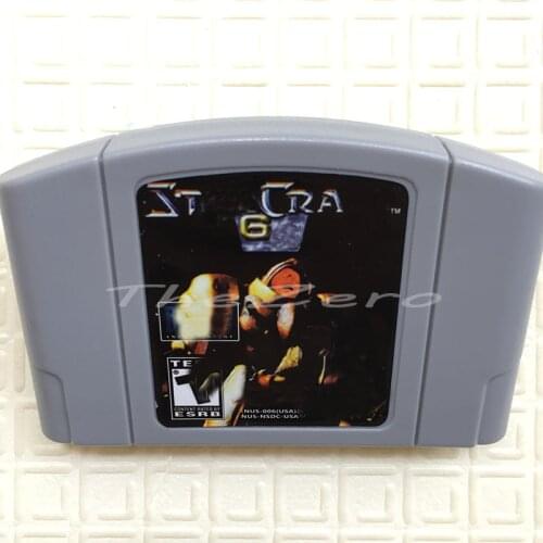 English Language Video Game for 64 Bit Console NTSC Version Stacra 64