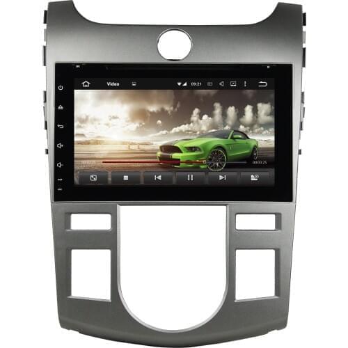 8" 6 Core Android 9.0 PX6 Car Multimedia Player For KIA CERATO FORTE 2008-2012 DVD Player 4G+64G Car Radio 1 Din Stereo DSP GPS