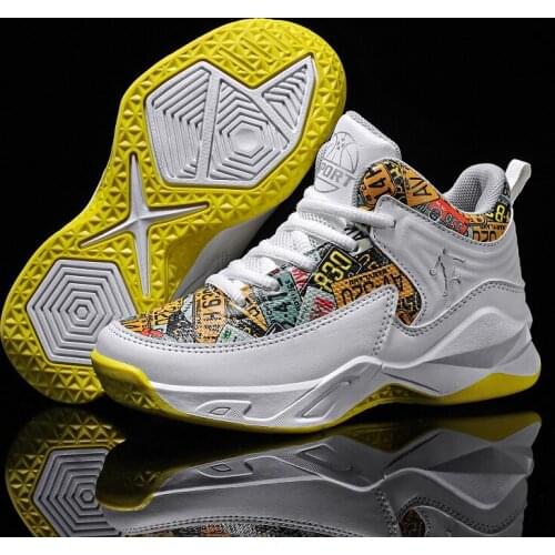 Brand High Quality Boys Basketball Shoes Breathable Non-Slip Kids Sneakers Top Children Sport Shoes Child Boy Tainer Shoe Boots
