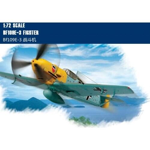 Hobby Boss 80253 1/72 scale Bf109E-3 fighter model kit