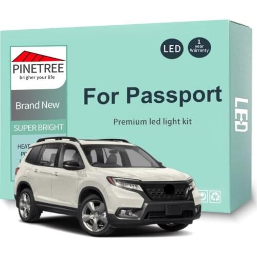 22Pcs Led Interior Light Kit For Honda Passport 2019 2020 2021 LED Bulbs Dome Map Indoor Canbus No Error