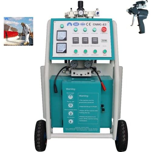 Portable pu spray foam insulation machine polyurethane injection foam equipment with CE