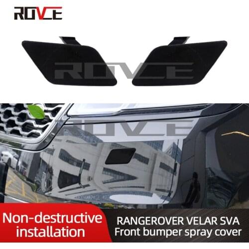 A Pair Car Front Bumper Grill Water Spray Cover for Land Rover Range Rover Velar SVA L560 LR126770 LR126771