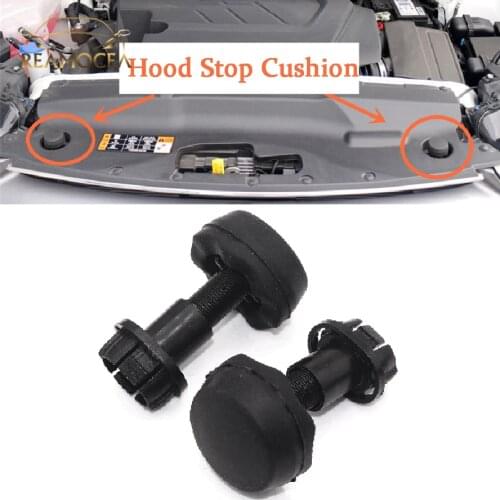 Reamocea 2x Hood Stop Cushion Rubber Bumper CV6Z16758A Fit For Ford C-Max Edge Escape Focus Transit Connect Lincoln 2004 2019